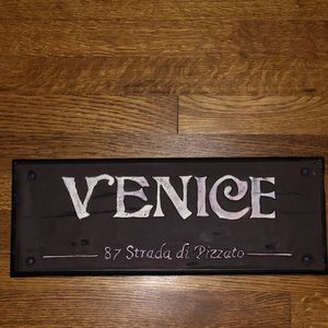 Home Decor Venice sign